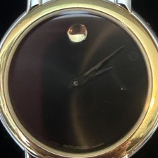 Movado Esperanza 4 2 19 1373 Two Tone Stainless Steel Quartz unisex Watch