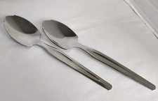 Enjoy Grapefruit Serrated Stainless Steel Spoons Lot Of 2 Made In China