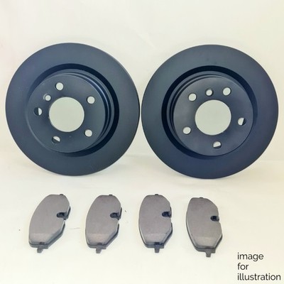 REAR BRAKE DISCS WITH PADS FOR AUDI A8 4.2 TDI QUATTRO 2010-2020