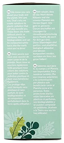 Servilletas sanitarias de algodón orgánico sin plástico sin tintes de perfume comodidad diaria Foto 4 de 4