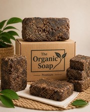 Raw African Black Soap Bulk Wholesale 100 Pure Natural Organic Unrefined Ghana