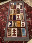 Vintage Traditional Handmade Peruvian/ Incan Wool Tribal Kilim 4.8 x 2 ft Runner — photo 2