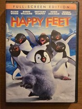 Happy Feet DVD, 2006 , Full Screen Edition, Acceptable Condition
