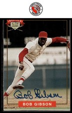 1994 Nabisco All-Star Legends Autographs Bob Gibson