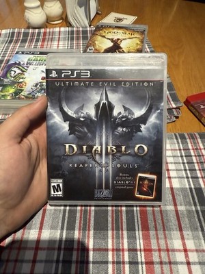 Diablo III Reaper of Souls Ultimate Evil Edition Sony PS3 Missing Manual