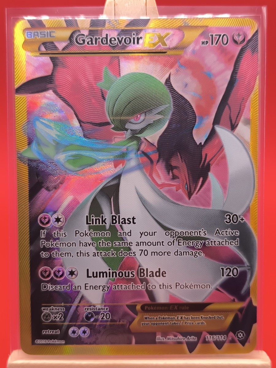 Gardevoir EX 116/114 Steam Siege Full Art Secret Rare Gold Border Pokemon Card | eBay Gardevoir EX 116/114 Steam Siege Full Art Secret Rare Gold Border Pokemon Card | eBay