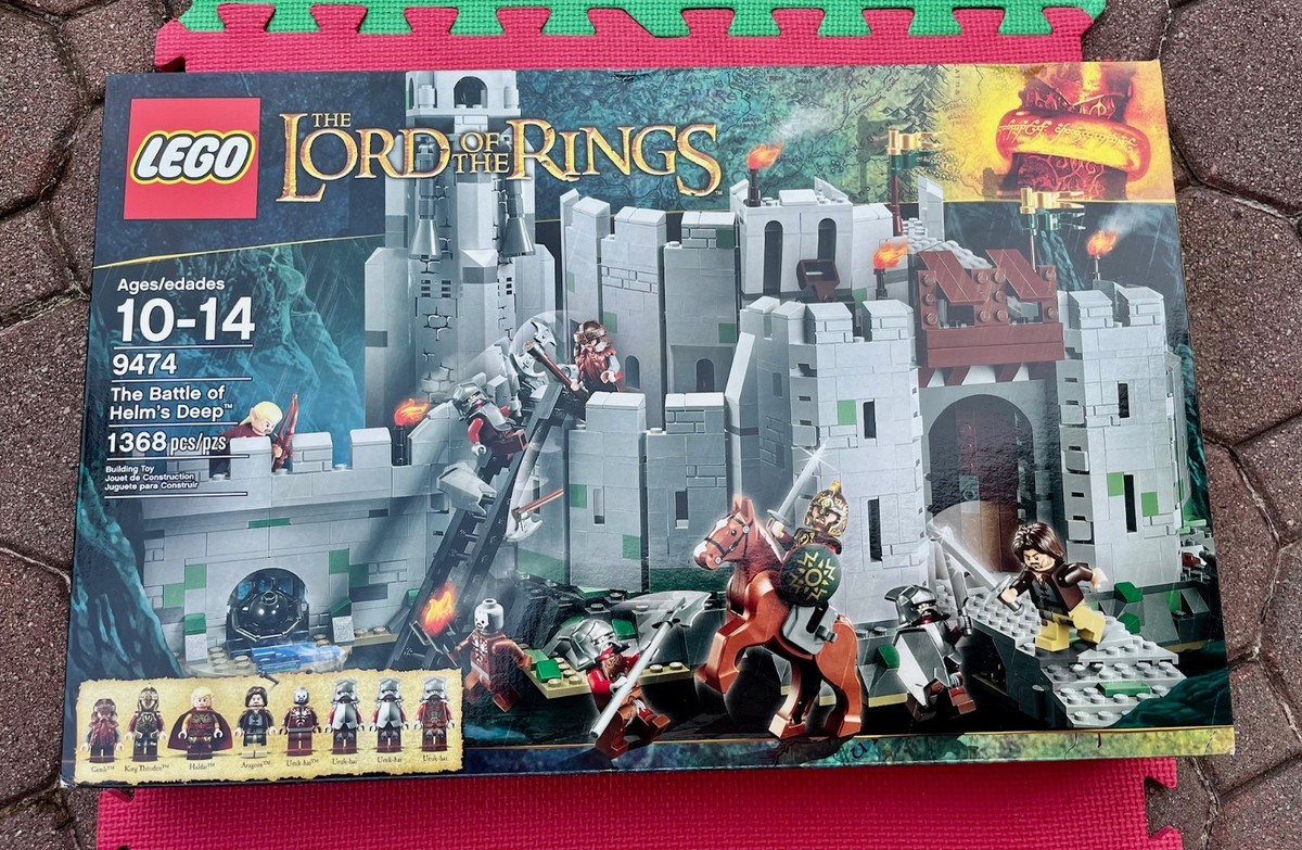 Lord Of The Rings Lego The Battle Of Helm's Deep 9474 New Sealed