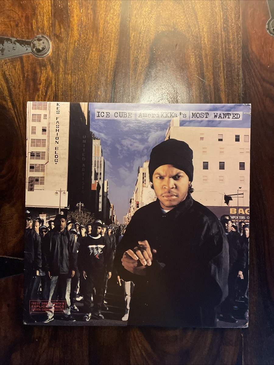 Ice Cube ‎– AmeriKKKa's Most Wanted LP - 1990 - Priority SL57120