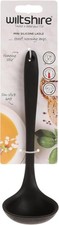Wiltshire Small Ladle - Silicone Heat-Resistant Non-Stick Non-Scratch - Black