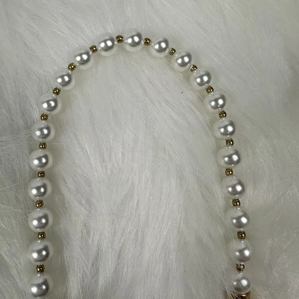 Coach Short Pearl Strap In Brass/Chalk CAU48 NWT - Image 4 of 4