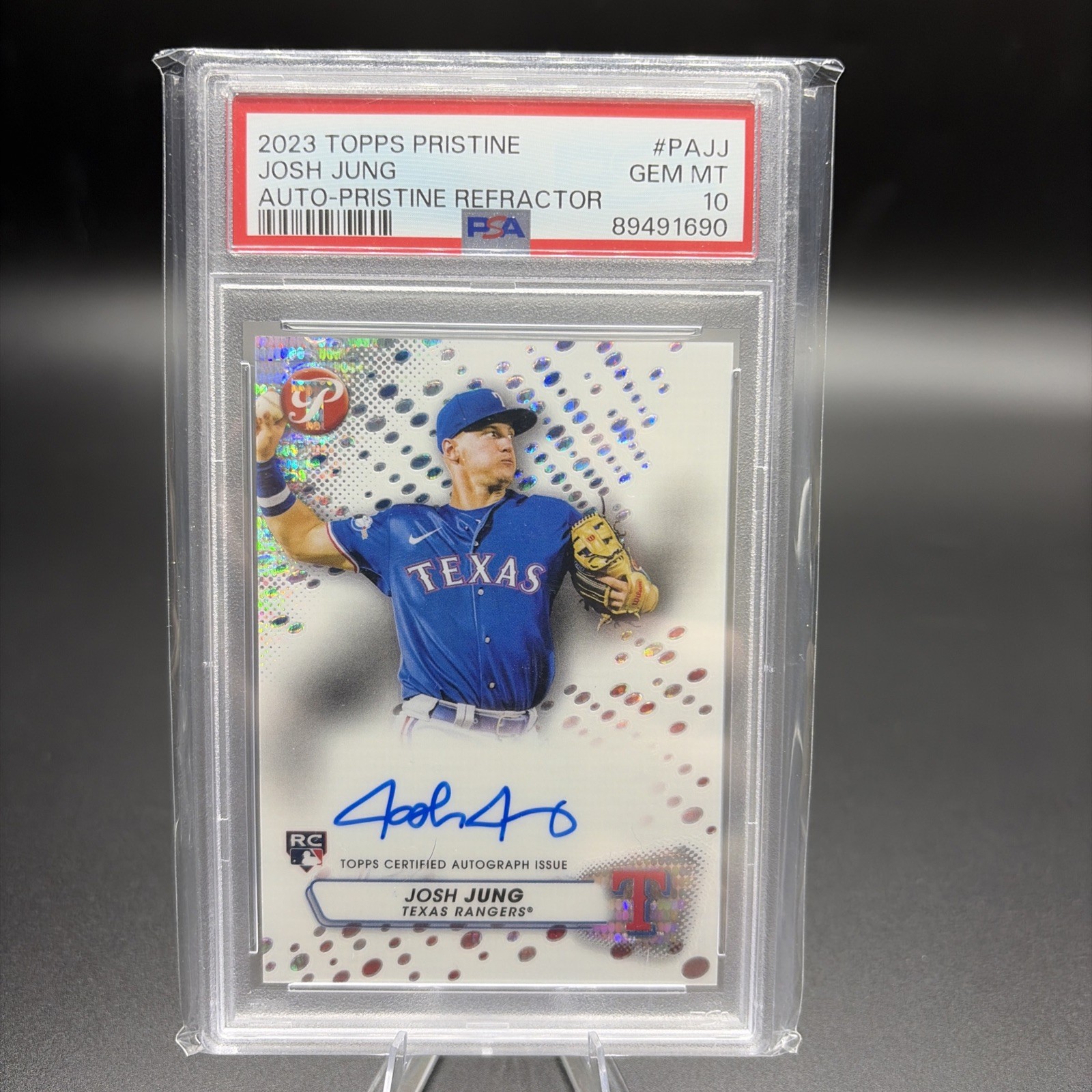 2023 Topps Pristine - Josh Jung On Card Auto Pristine Refractor  RC /99 🔥