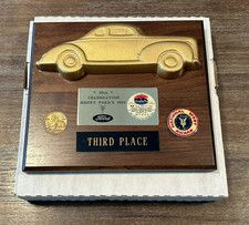 50th Ford Motor Co. National Meet Award Plaque 1990 Charlotte Motor Speedway