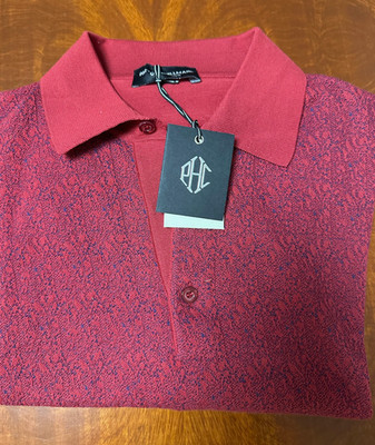 PATRICK HELLMANN Collection Herren Poloshirt Gr. 52 Made in Italy