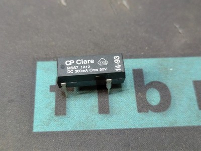 1 x MSS7-1A12 | CP CLARE | REED RELAIS 300mA 50V NEW ORIGINAL|  1 pc