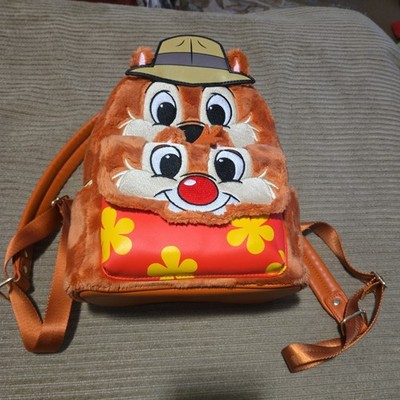 Loungefly Chip and Dale Rescue Rangers Cosplay Mini Backpack Furry