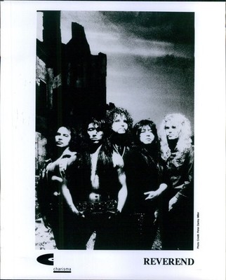 Musician Reverend Heavy Metal Band From Seattle San Antonio Charisma Photo 8x10
