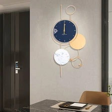 Modern Exquisite & Stylish Design Wall Clock Built-in Sweeping Seconds Movement