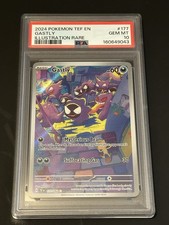 Pokemon Gastly Temporal Forces 177/162 Illustration Rare PSA 10 Gem Mint on eBay