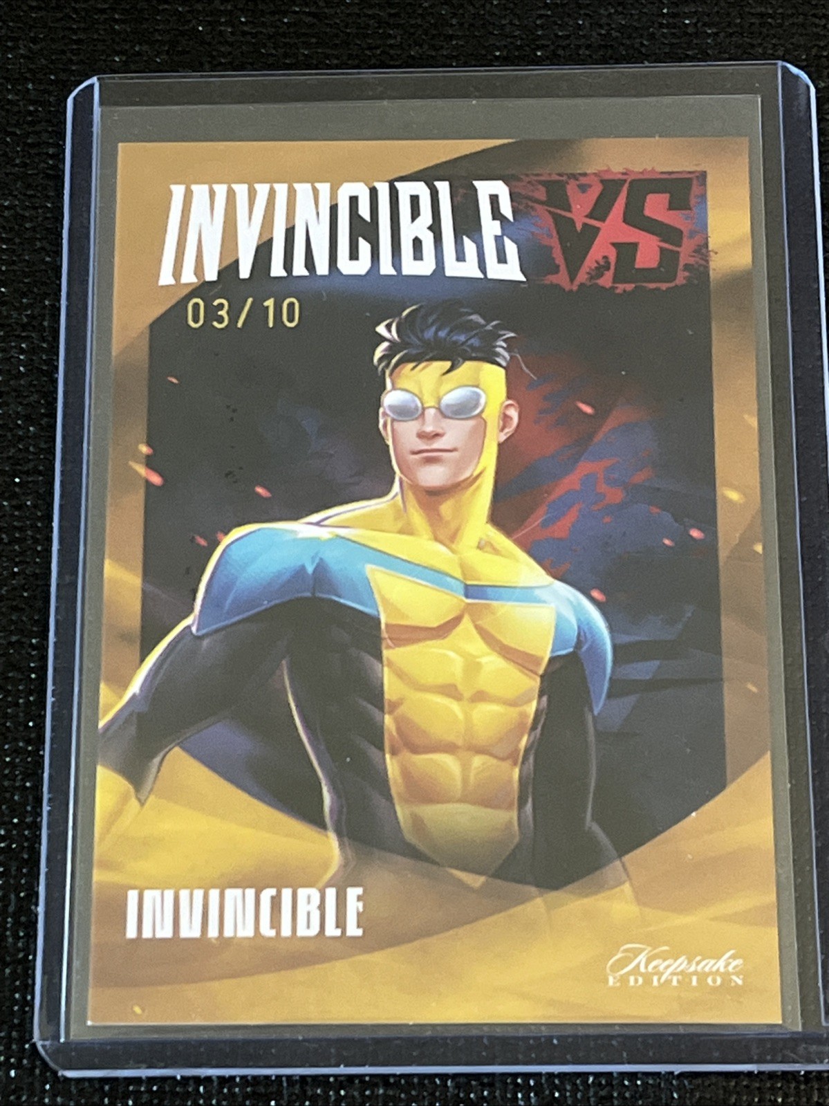 Invincible VS 2026 VS-1 Invincible Gold 3/10 Non-Sport Trading Card