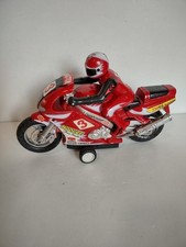 Friction Powered Red Racing Motorcycle Bike Toy