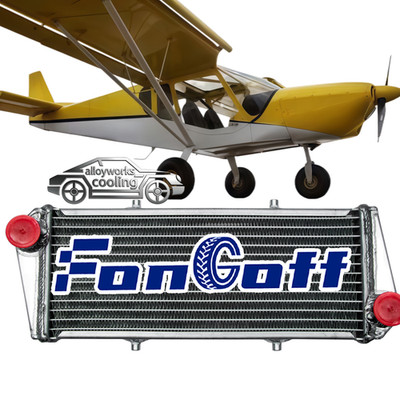 Aluminium Wasserkühler Für Ultralight Rotax 912/912i 914 UL 4-STROKE Motor