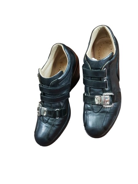 Women Cesare Paciotti Boots Black Leather 36 #15Q4