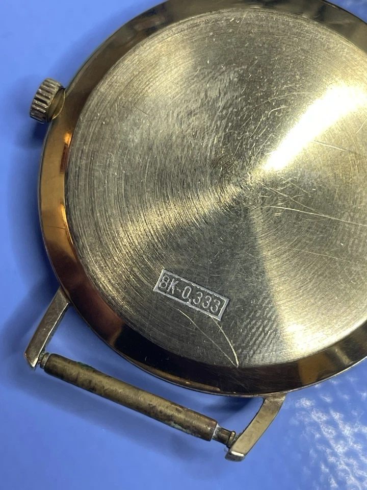 Herren Uhr Terry 8 Karat Gold 0,333 made in w-Germany germany - Bild 3 von 4