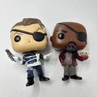 Funko Pop Nick Fury Lot #528 Marvel 80th & #1253 Marvel Lot of 2 Loose NO BOXES
