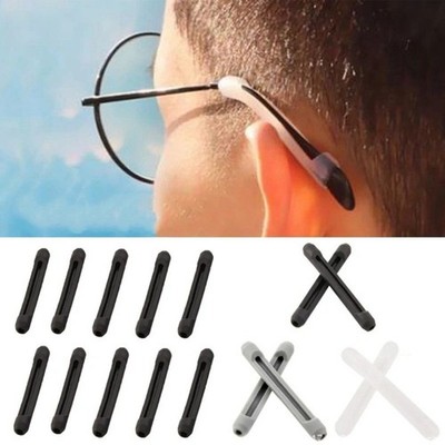 Brillengriff Anti Rutsch Silikon Halter Bügel Haken Spitze Brille Soft - Paar
