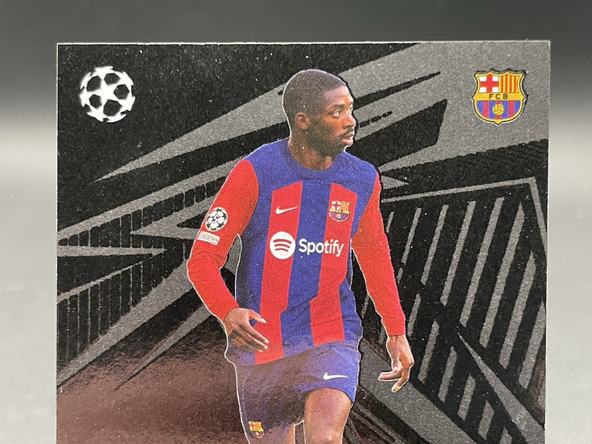 Black Edge Edition Ousmane Dembele Match Attax 2023/2024 Barcelona