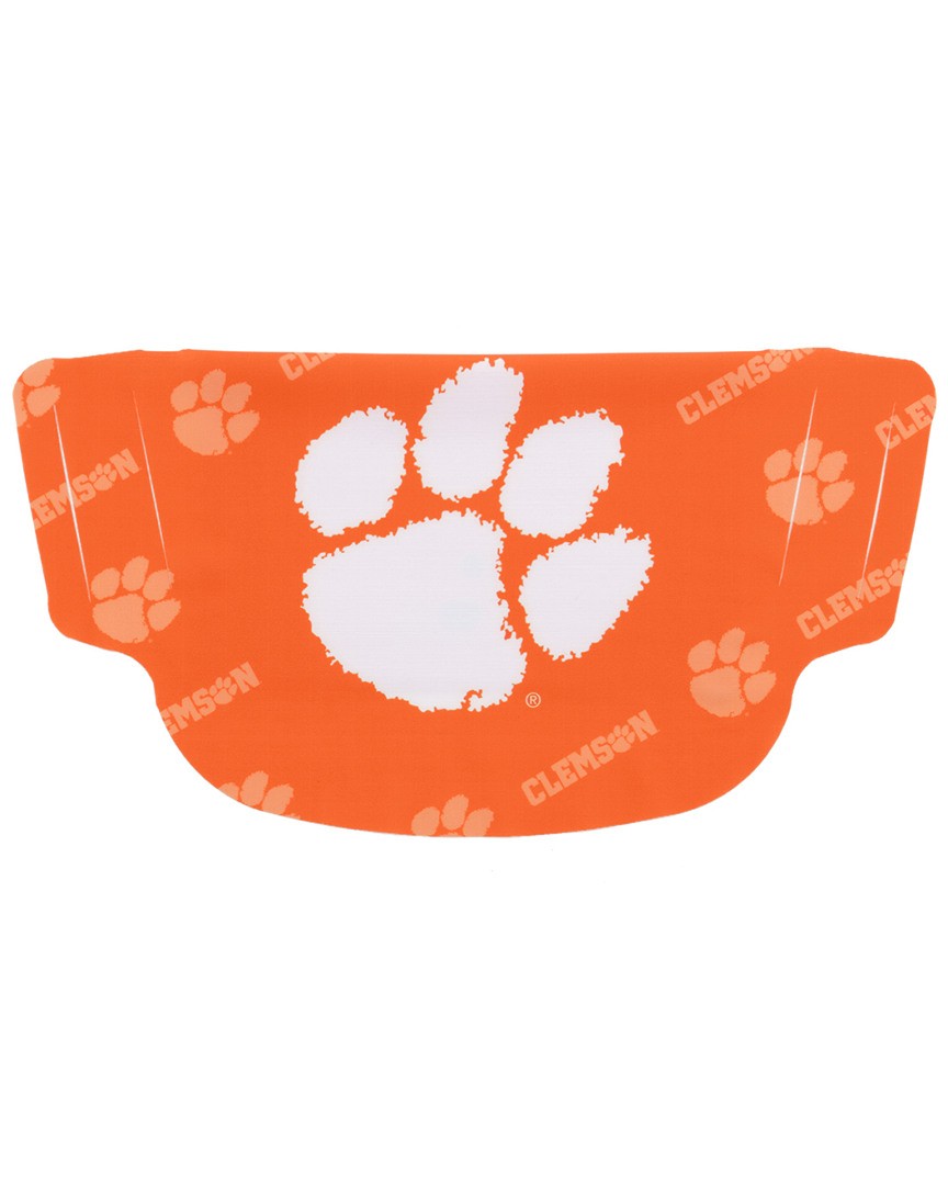 Женская полосатая маска для лица Ncaa University Of Clemson Orange Os