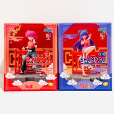 Ranma 1/2 Luminasta Figure   Ranma  Shampoo Set of 2 SEGA
