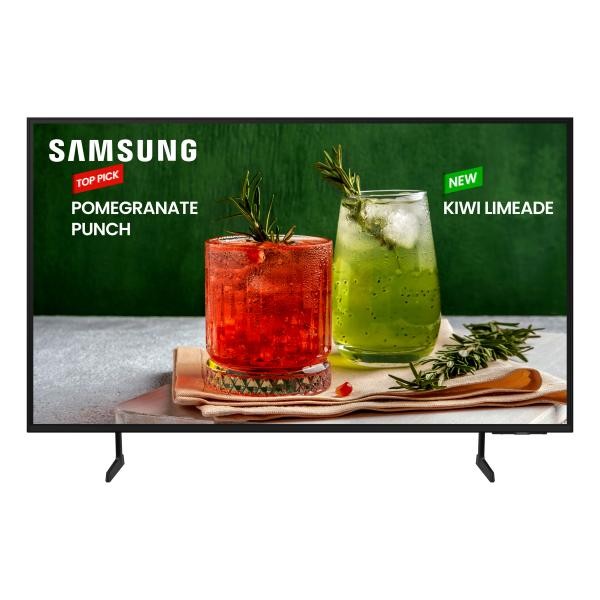 Lh75bedhlguxen visualizzatore di messaggi pannello piatto per segnaletica digitale 190,5 cm (75") wi-fi 4k ultra hd nero tizen 16/7 - Immagine 4