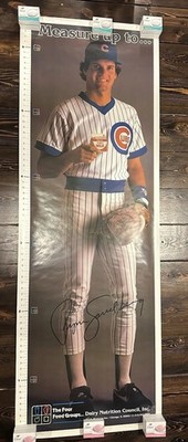 Life Size  Measure up to  Ryan Sandberg Chicago Cubs Poster