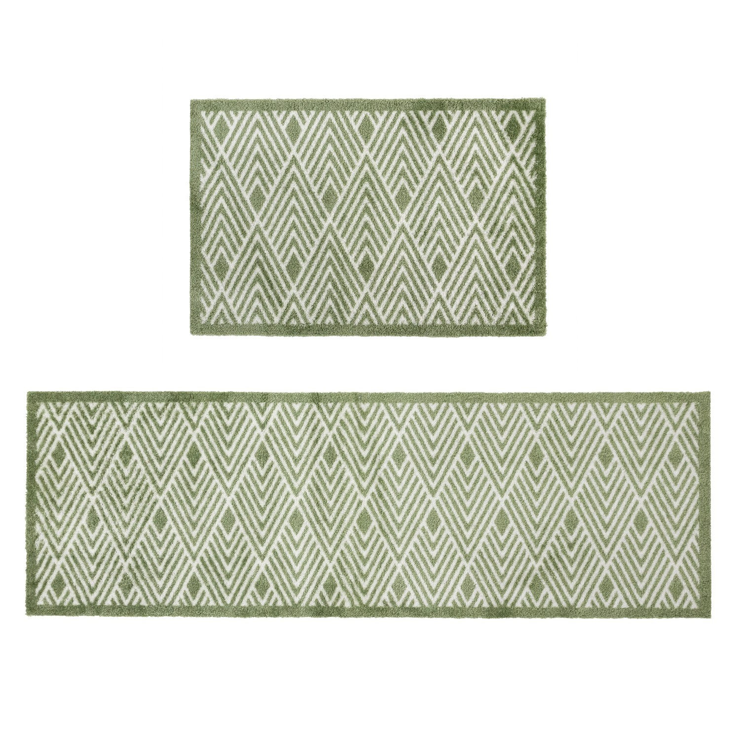 JVL Mega Doormat and Runner set - Geo