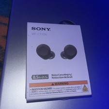 Sony WF-C710N Truly Wireless Noise-Canceling Earbuds - Black
