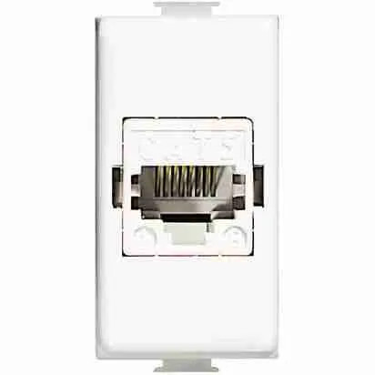 BTicino Matix AM5974AT5 Connettore RJ45 Cat 5E UTP Bianco - Offerta Online
