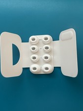Genuine Apple AirPod PRO Ear Tips 3-Pairs XS/S/L - White - NEW