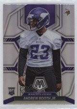 2022 Panini Mosaic Rookies Silver Prizm Andrew Booth Jr #386 f0n