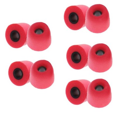 10x Schaumstoff Ohrstöpsel Memory Foam In Ear Kopfhörer Aufsätze Noise