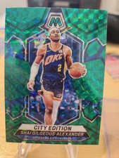 2023-24 Panini Mosaic Shai Gilgeous-Alexander #272 Green Mosaic Prizm