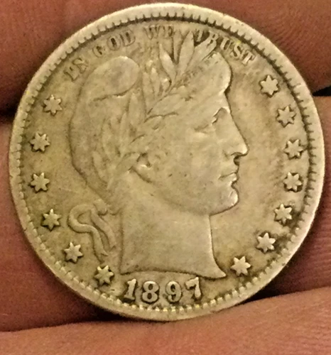 1897 Barber Quarter