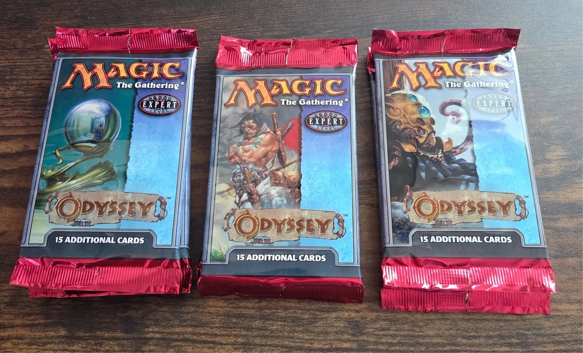 Magic: The Gathering Odyssey Sealed Collectible Card Game Packs