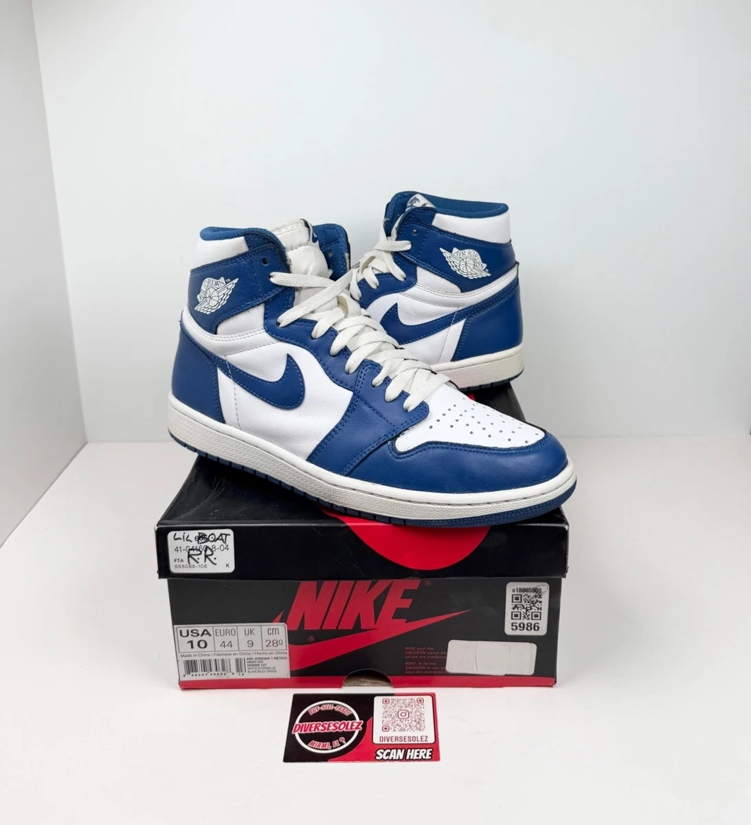 Jordan 1 Retro High OG Storm Blue 2016 | eBay