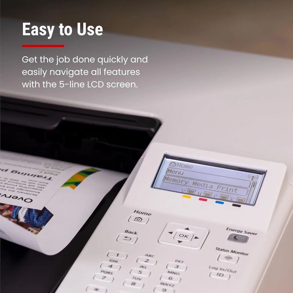 Canon LBP646Cdw Wireless Color Laser Printer | Auto Duplex | Reliable & Fast - Image 3 of 4