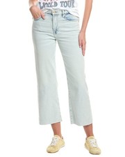 7 For All Mankind Luxe Vintage Cropped Alexa Maui Straight Jean Women's Blue 28