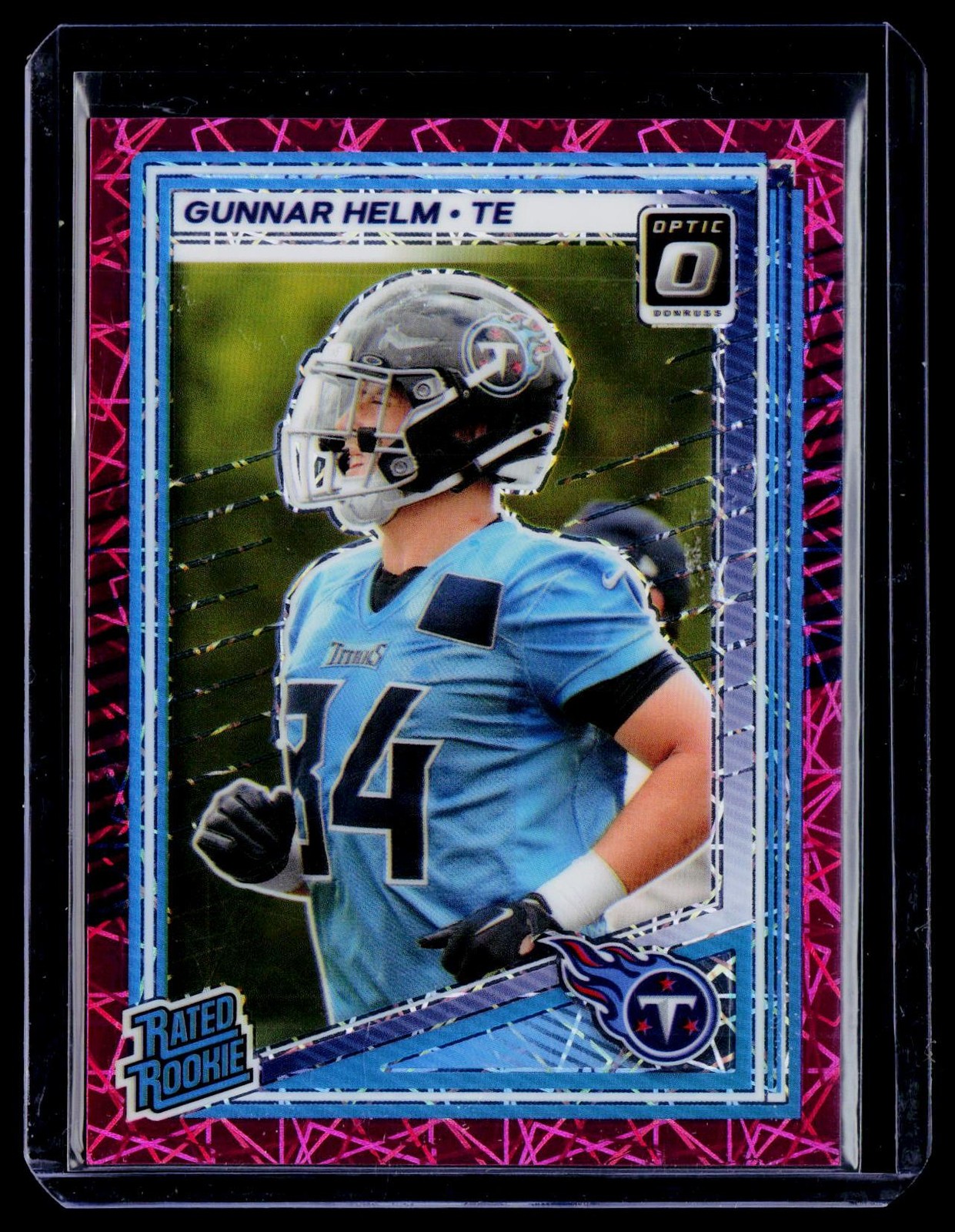 2025 Donruss Optic Gunnar Helm Pink Velocity #/99 #294