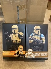Hot Toys TMS031 & MMS592 Star Wars Shoretrooper & Squad Leader 1 6 Scale Figures