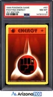 Pokemon 1999 Fighting Energy 97/102 1st Edition Base Set PSA 8
