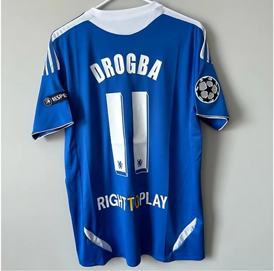 Chelsea 2012 UCL Final Shirt Retro – DROGBA #11 | eBay